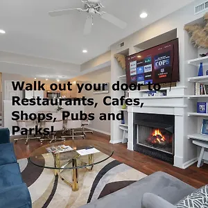 Apartment Lux Townhouse, Walk To All, Sleeps 6 Adults
